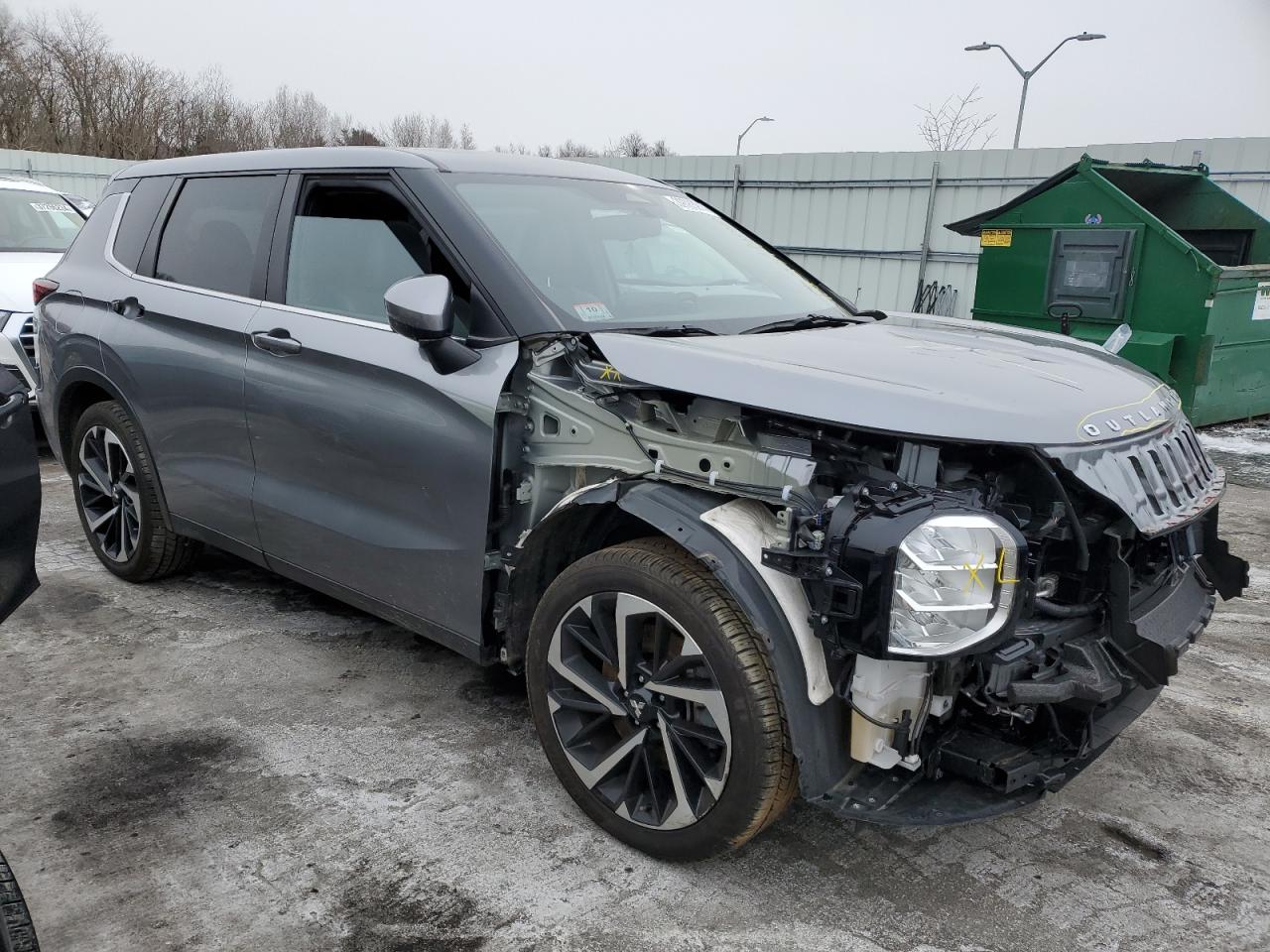 2022 MITSUBISHI OUTLANDER SE VIN:JA4J3UA82NZ004667