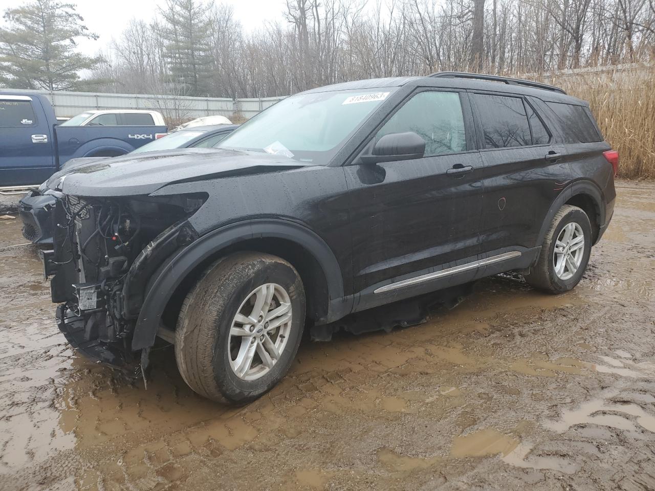 2022 FORD EXPLORER XLT VIN:1FMSK8DH0NGA57200