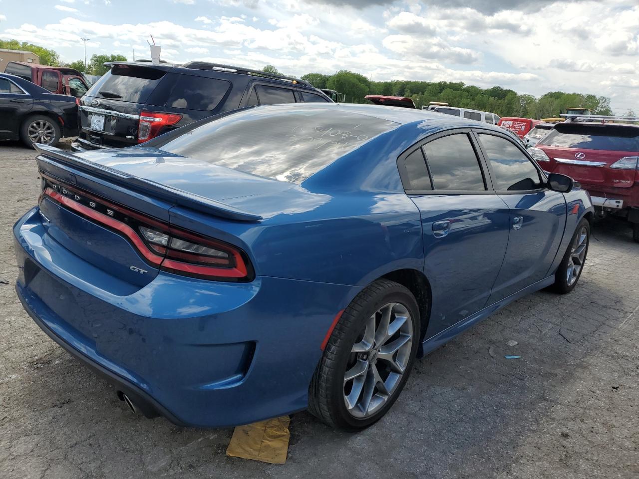 2022 DODGE CHARGER GT VIN:2C3CDXHG1NH183315