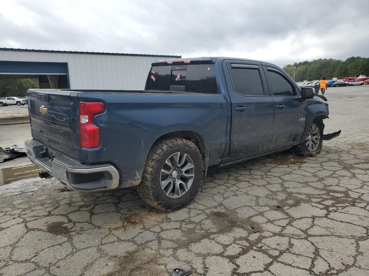 2022 CHEVROLET SILVERADO K1500 LT VIN:3GCUDDED7NG530042