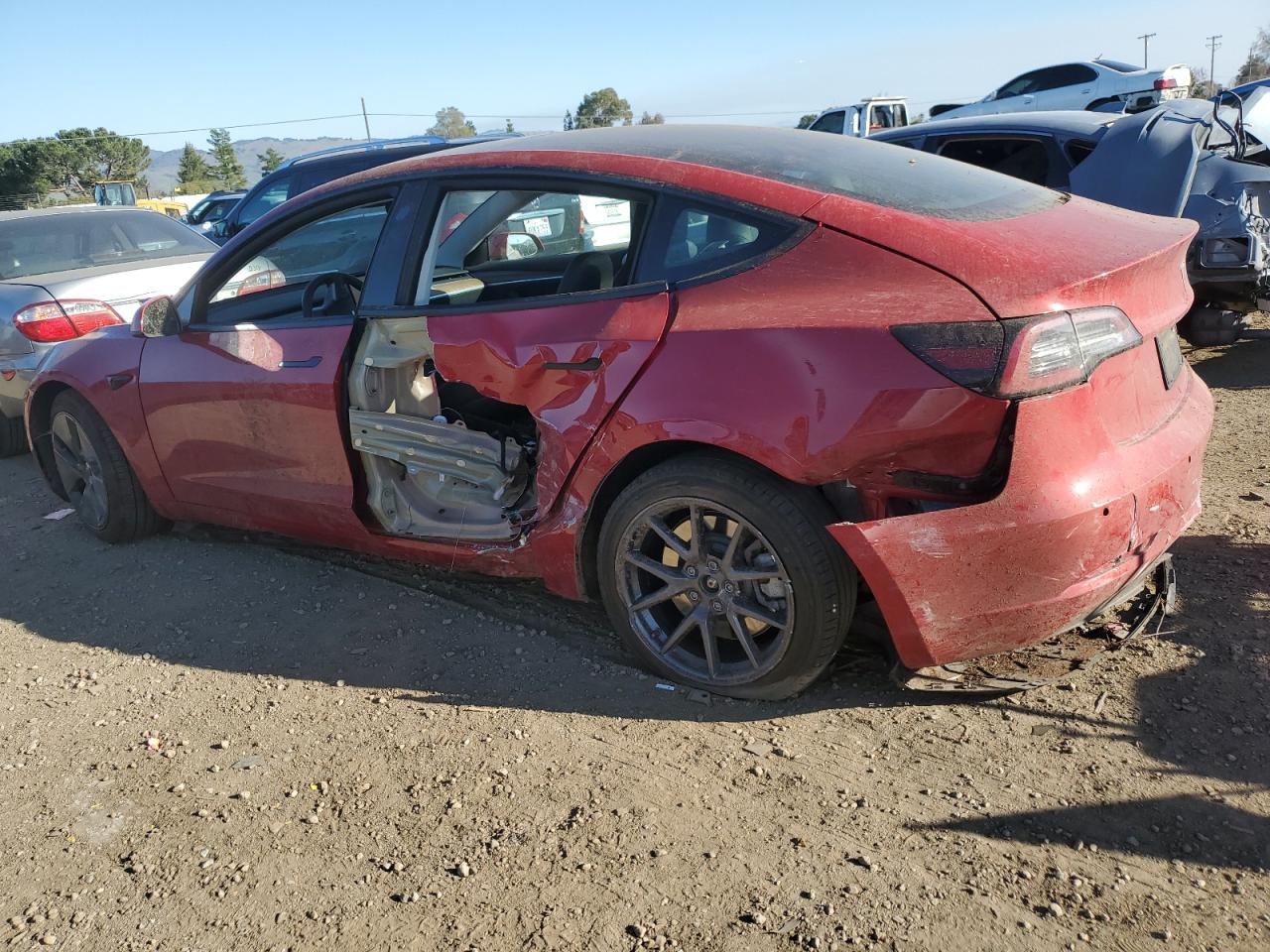 2022 TESLA MODEL 3  VIN:5YJ3E1EBXNF171183