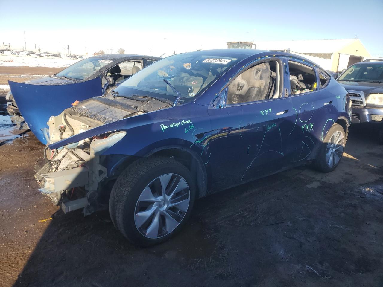 2023 TESLA MODEL Y  VIN:7SAYGAEE2PF910238