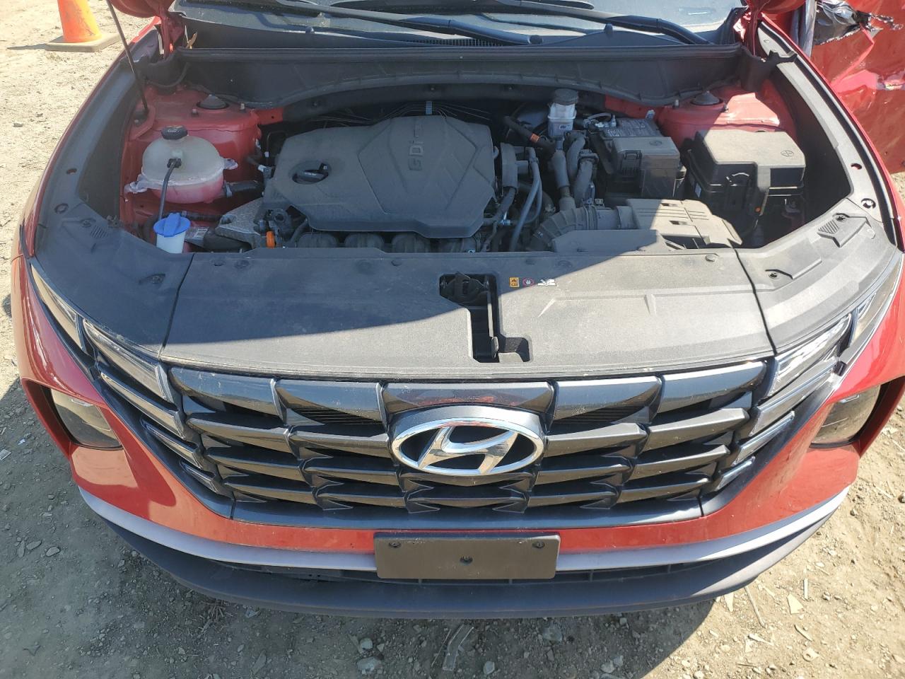2022 HYUNDAI TUCSON SEL VIN:5NMJBCAE4NH138075