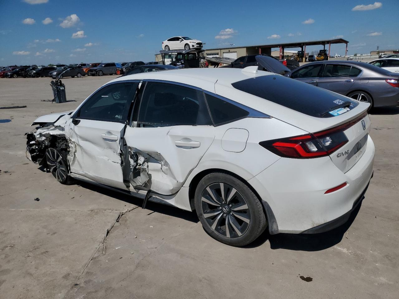 2022 HONDA CIVIC EXL VIN:19XFL1H7XNE012180