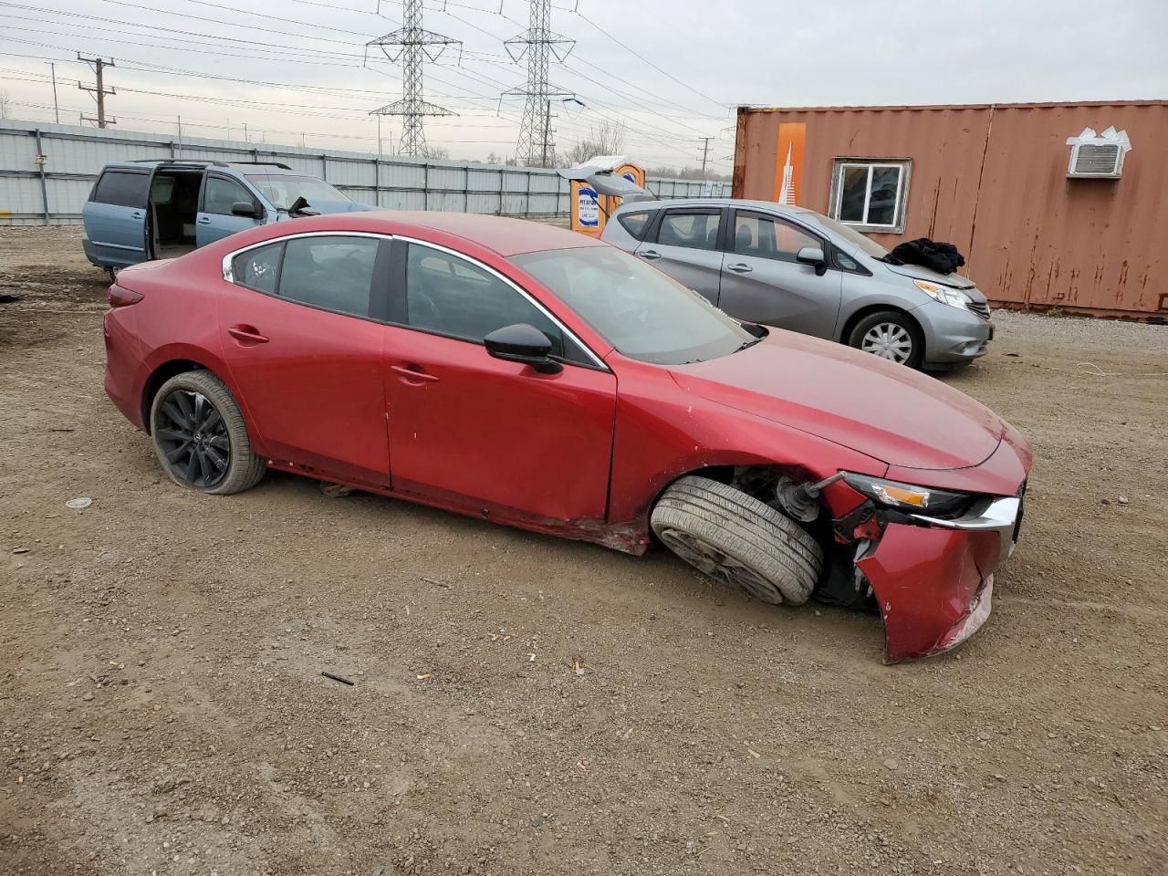 2024 MAZDA 3 SELECT SPORT VIN:3MZBPABM8RM401670