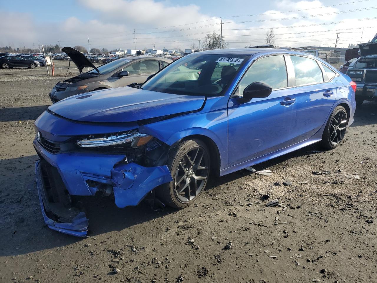 2022 HONDA CIVIC SPORT VIN:2HGFE2F54NH521821
