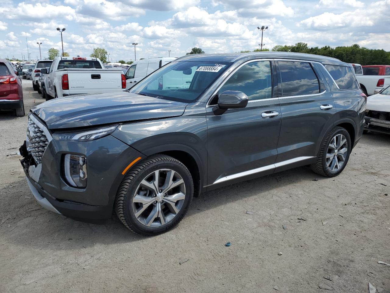 2022 HYUNDAI PALISADE SEL VIN:KM8R4DHE1NU339235