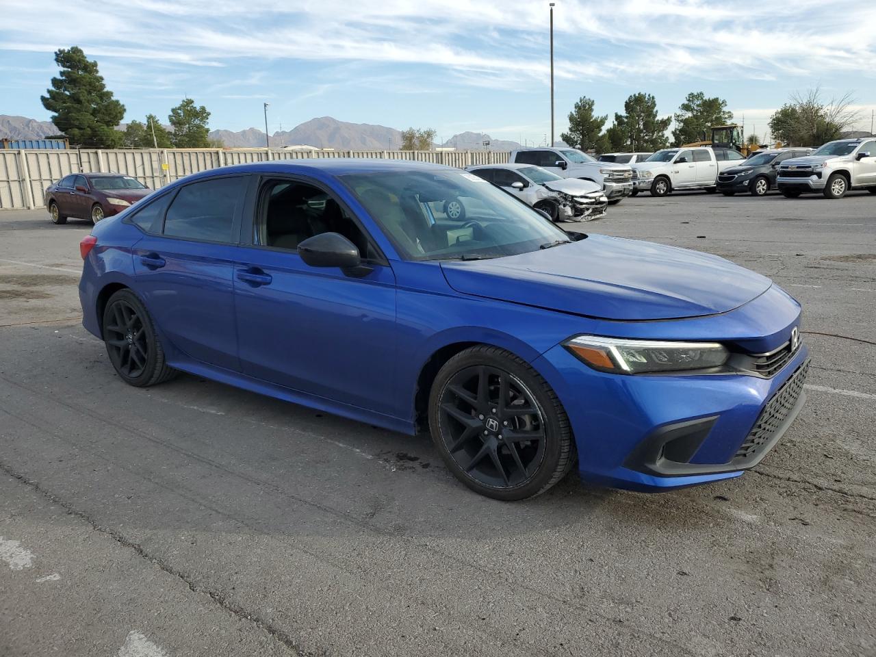 2022 HONDA CIVIC SPORT VIN:2HGFE2F51NH602114