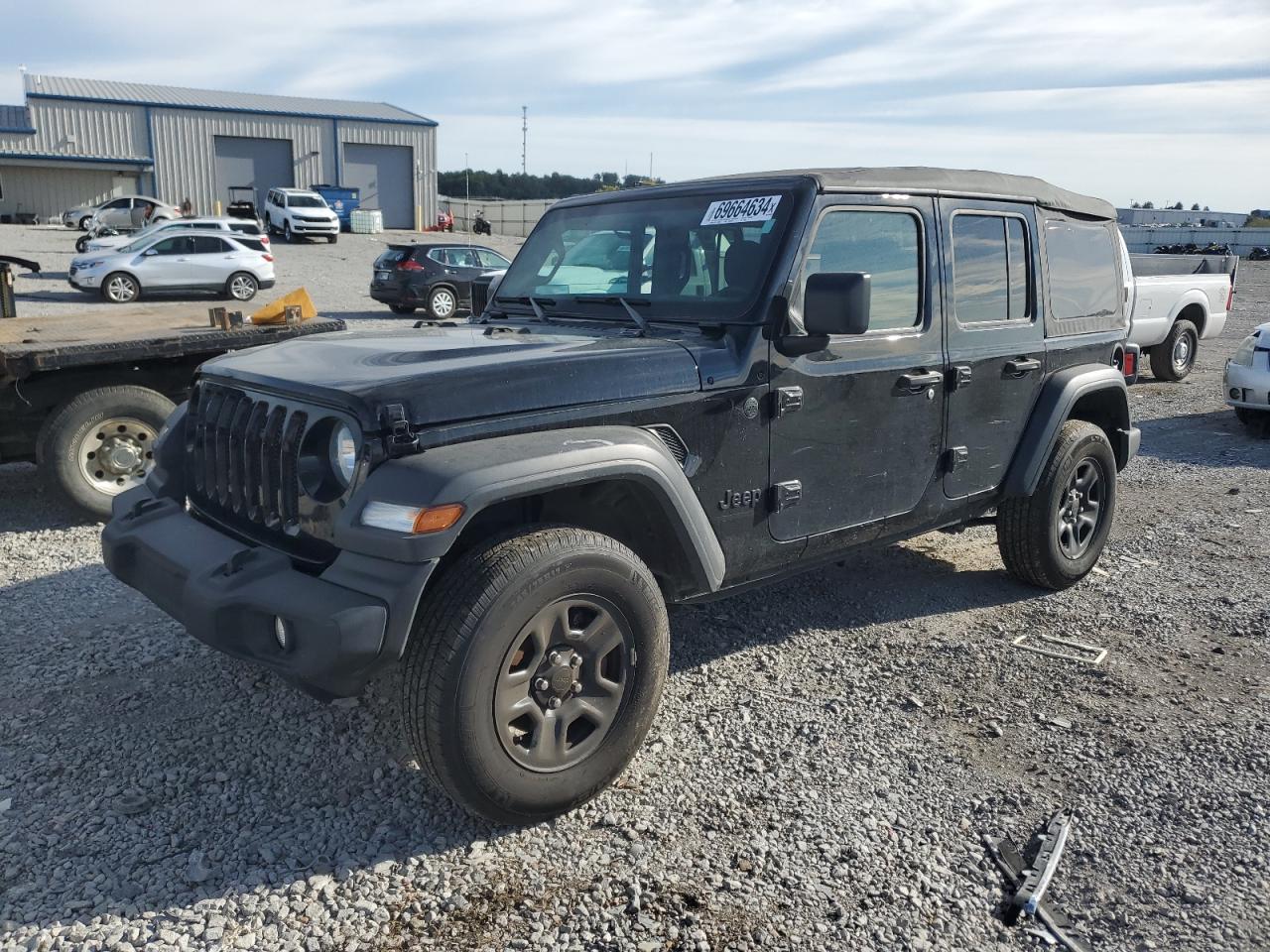 2023 JEEP WRANGLER SPORT VIN:1C4HJXDN7PW530536