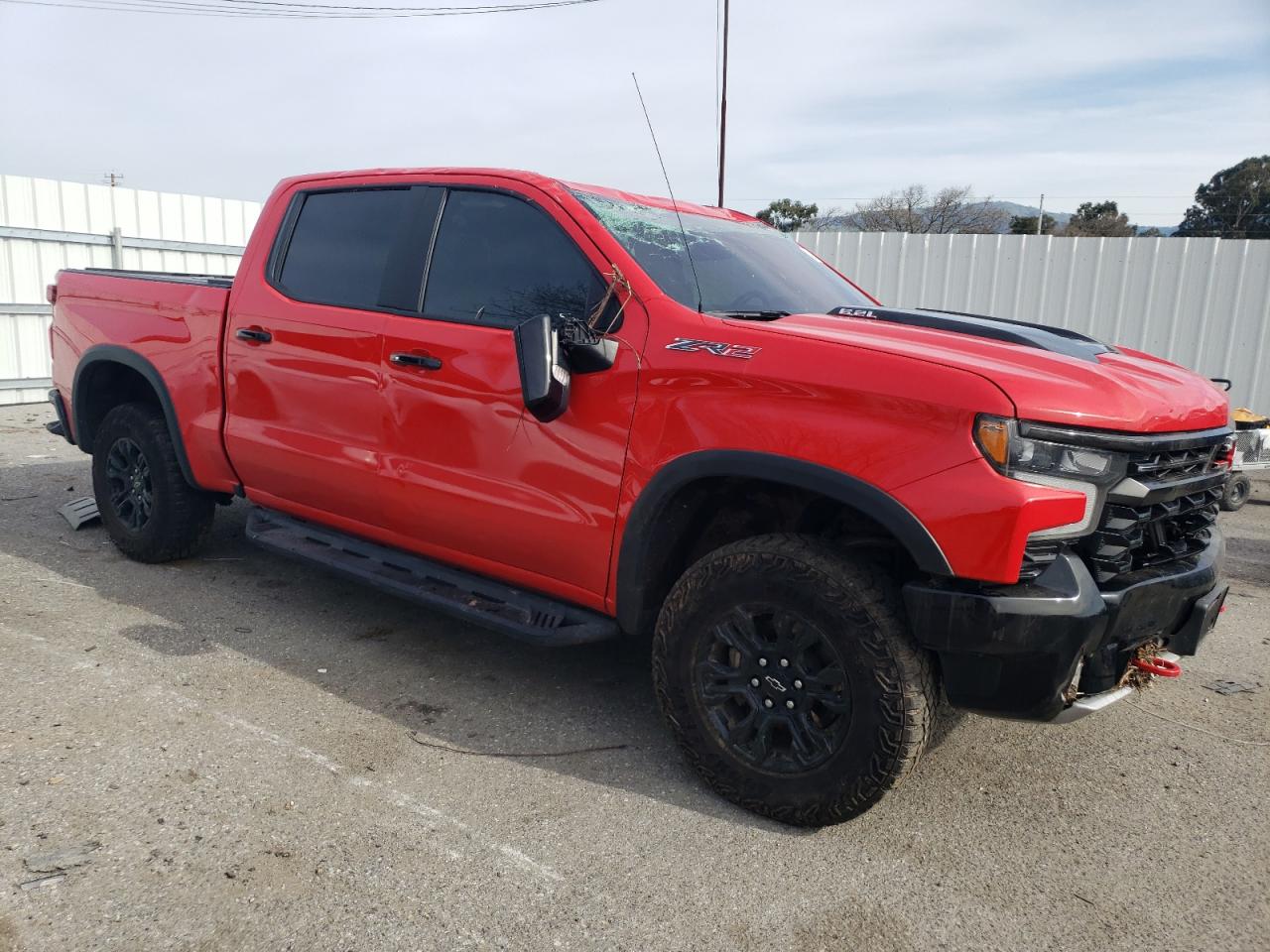 2022 CHEVROLET SILVERADO K1500 ZR2 VIN:3GCUDHEL0NG660890