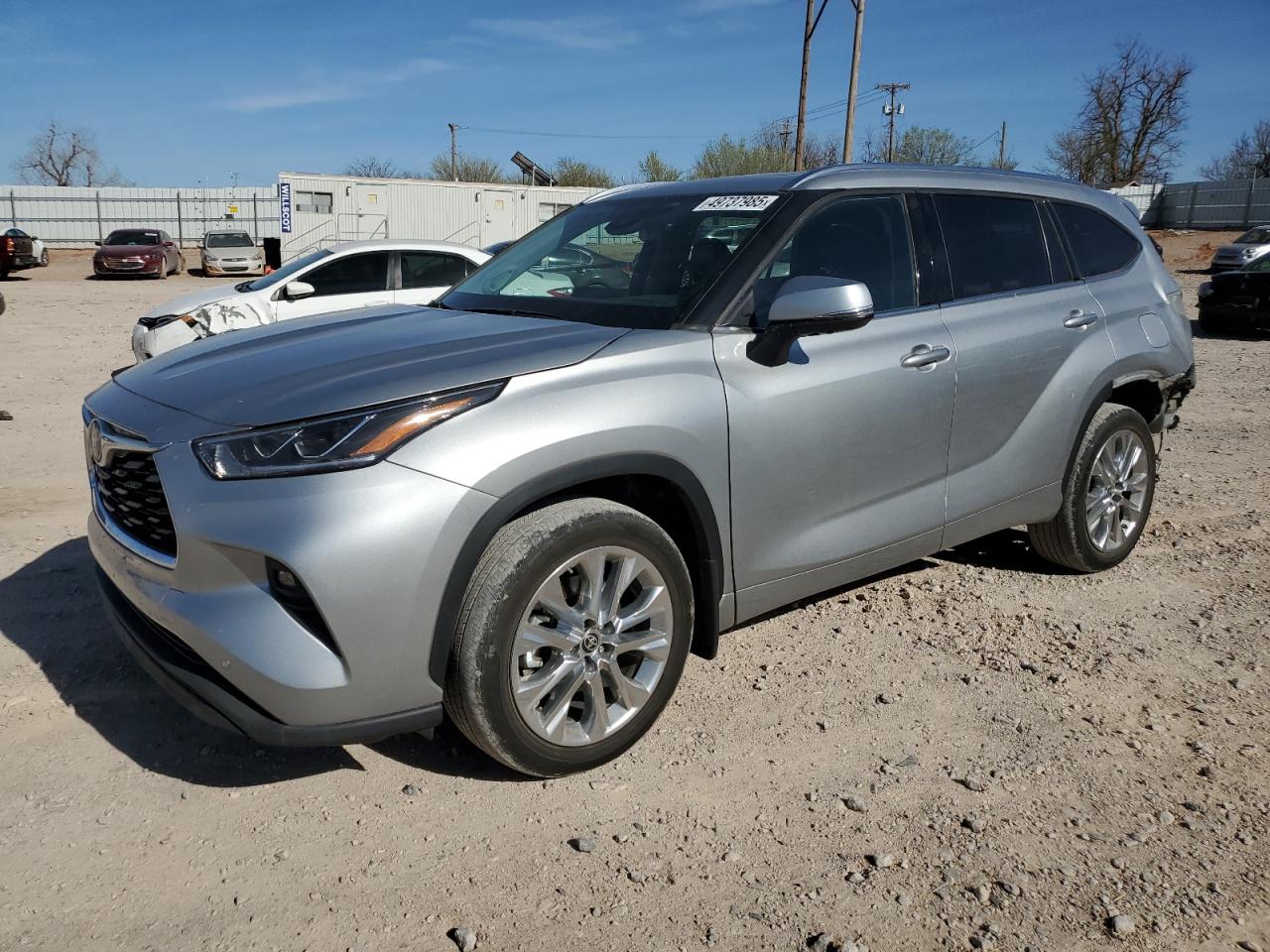 2022 TOYOTA HIGHLANDER HYBRID LIMITED VIN:5TDXBRCHXNS558781