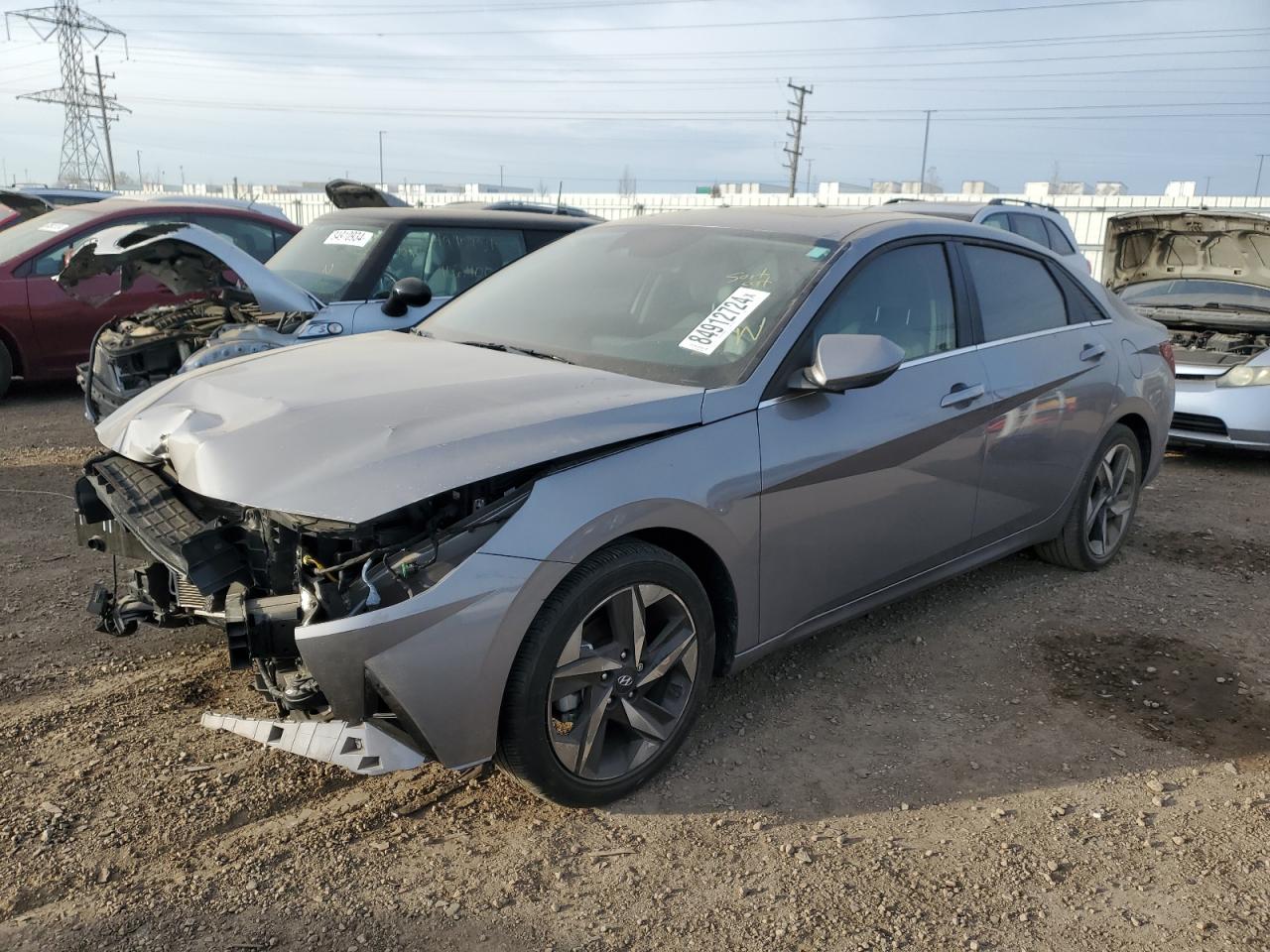 2022 HYUNDAI ELANTRA LIMITED VIN:KMHLP4AG0NU366919