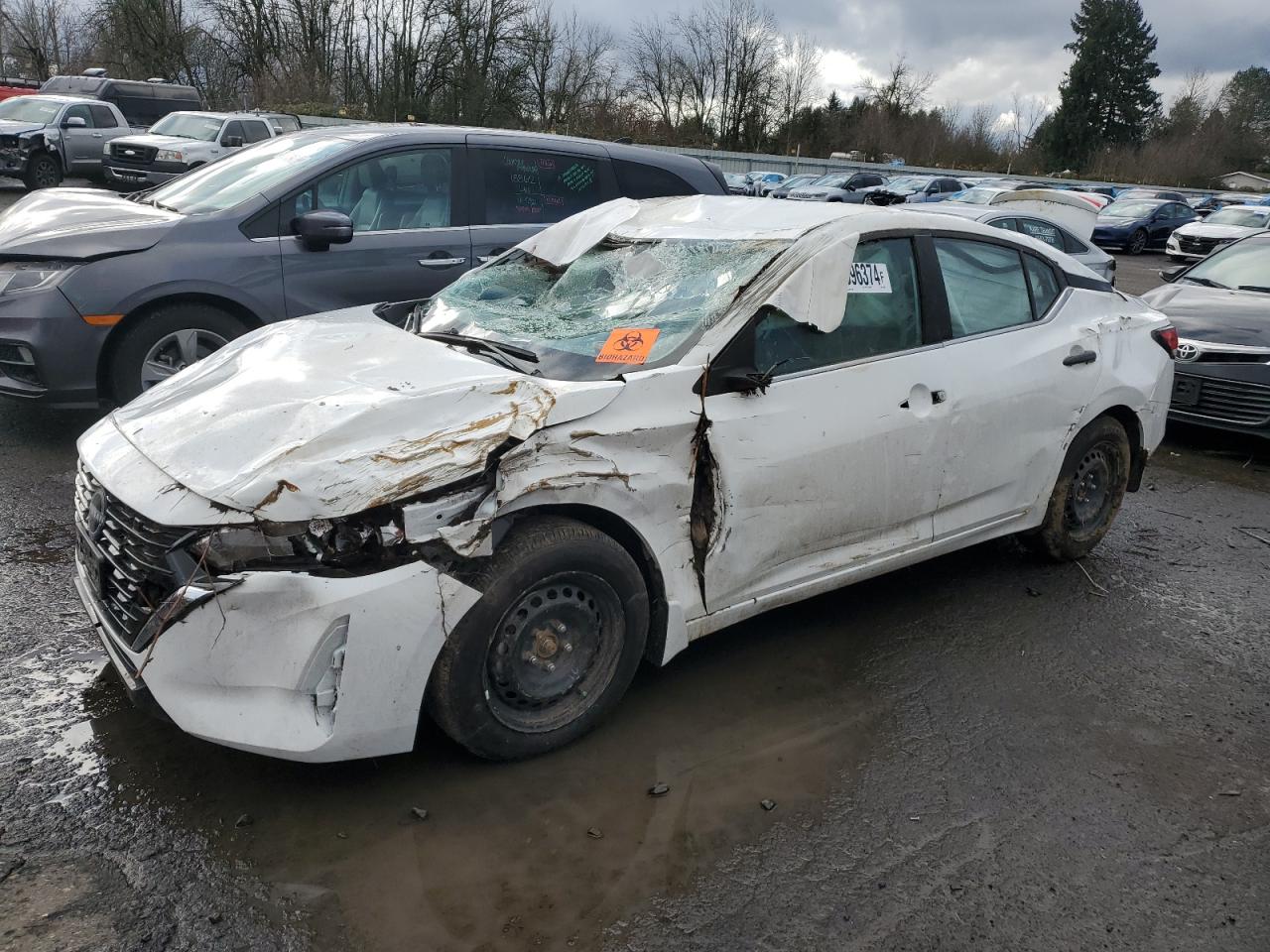 2024 NISSAN SENTRA S VIN:3N1AB8BV9RY209426