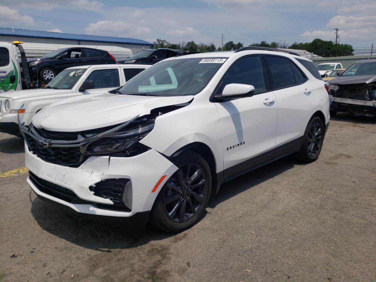 2022 CHEVROLET EQUINOX RS VIN:3GNAXMEV3NS216184