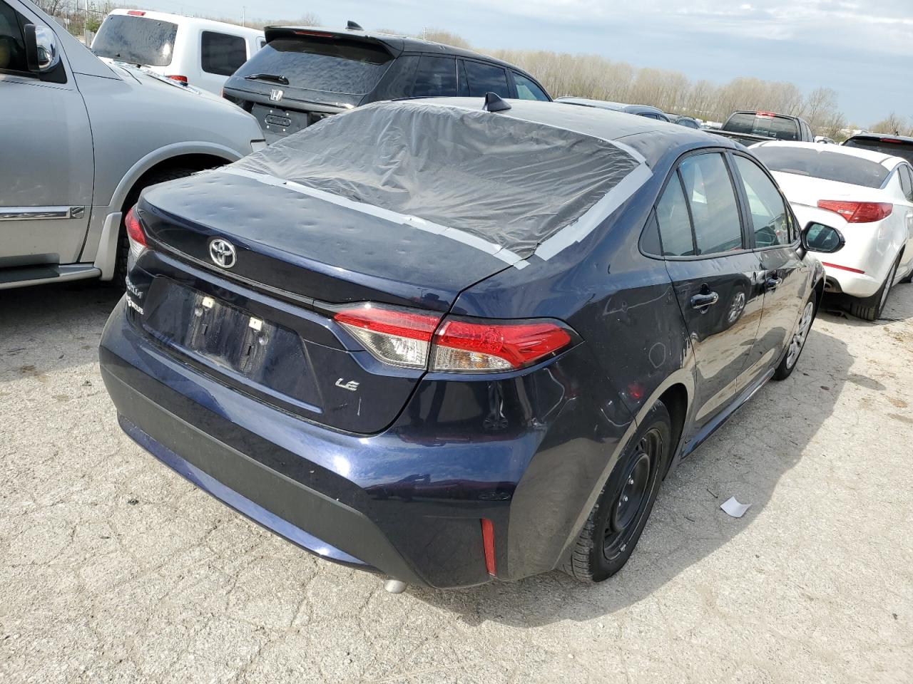 2022 TOYOTA COROLLA LE VIN:5YFEPMAE2NP341724