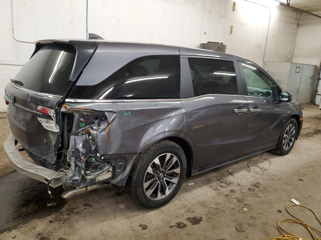 2022 HONDA ODYSSEY EXL VIN:5FNRL6H72NB040429