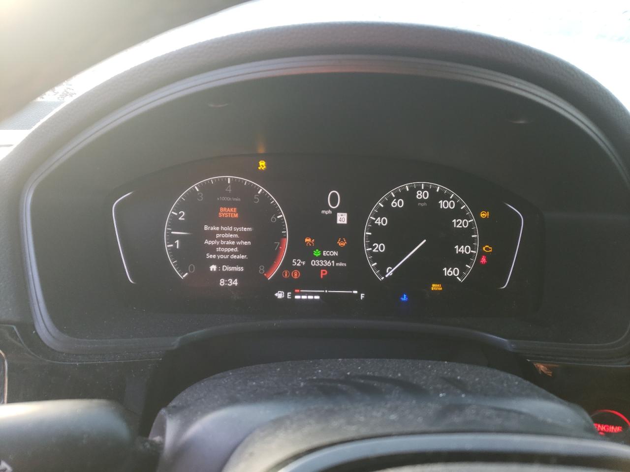 2022 HONDA CIVIC SPORT VIN:2HGFE2F58NH554515