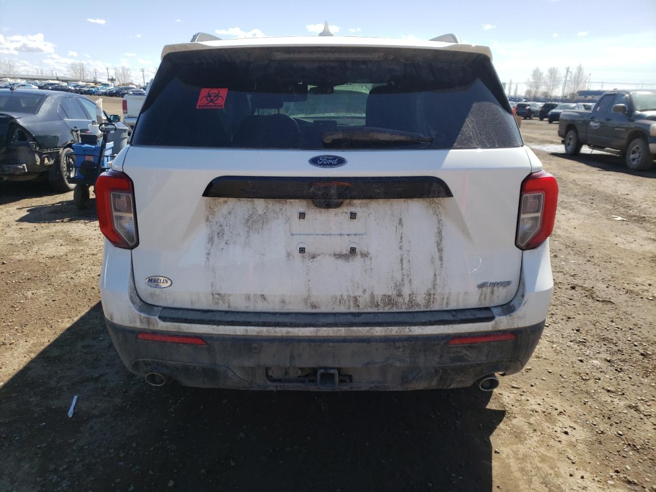 2022 FORD EXPLORER ST-LINE VIN:WVWZZZ1KZBW004934