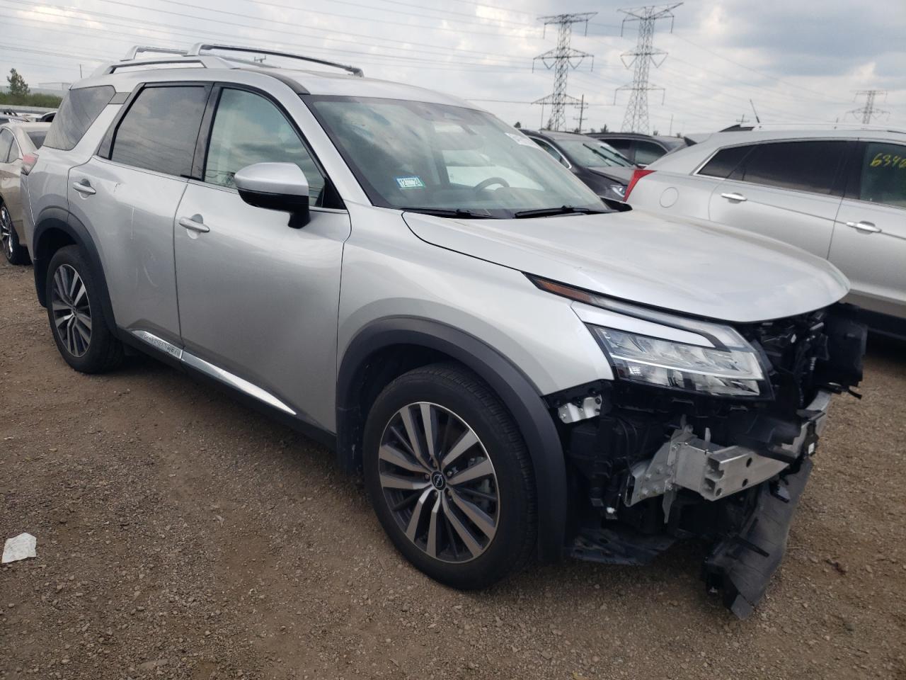 2022 NISSAN PATHFINDER PLATINUM VIN:5N1DR3DJXNC256742