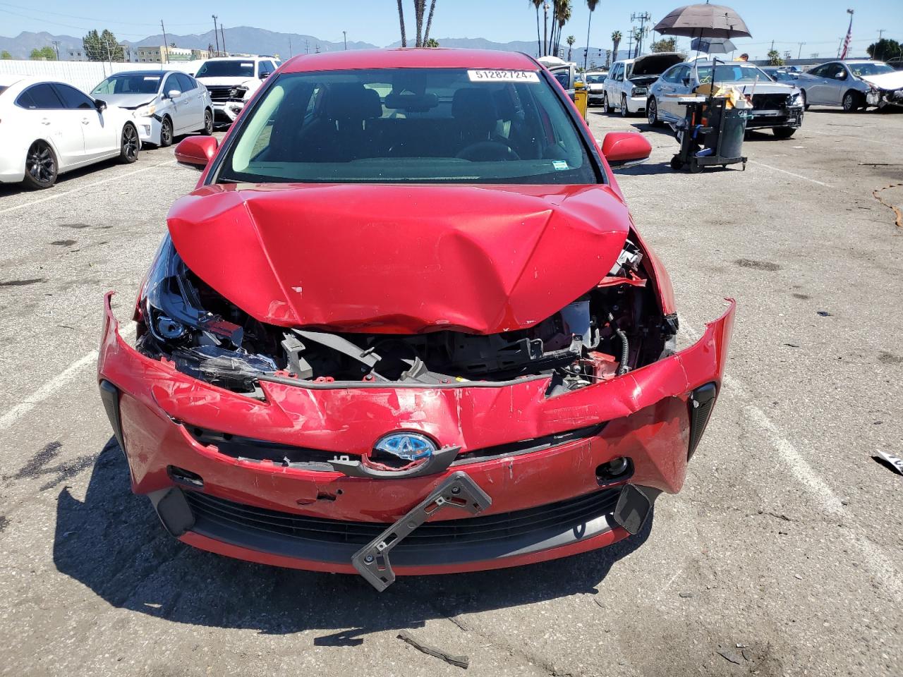 2022 TOYOTA PRIUS NIGHT SHADE VIN:JTDKAMFU2N3166632