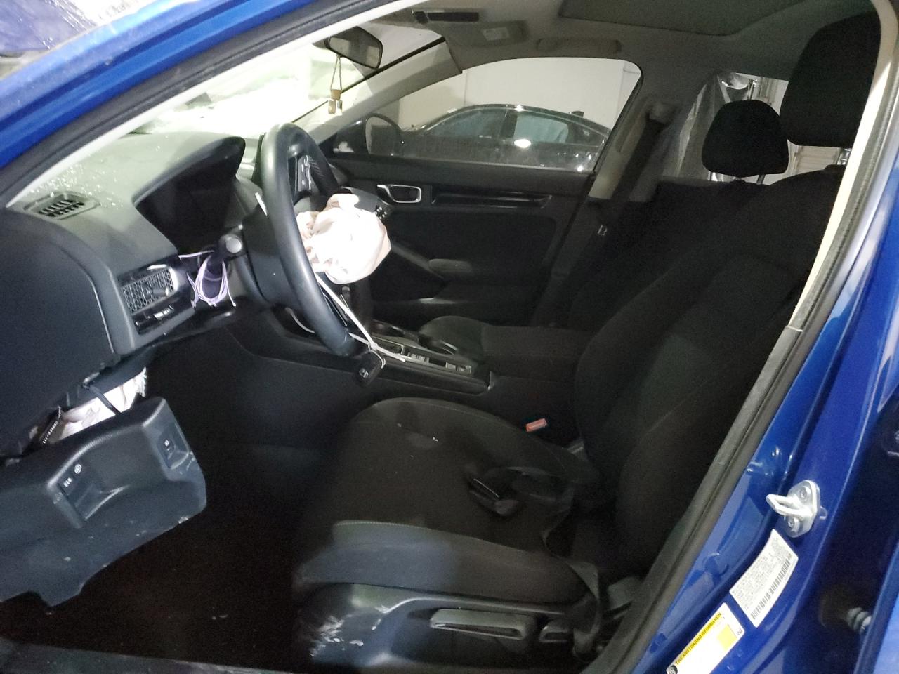 2022 HONDA CIVIC EX VIN:2HGFE1F78NH319091