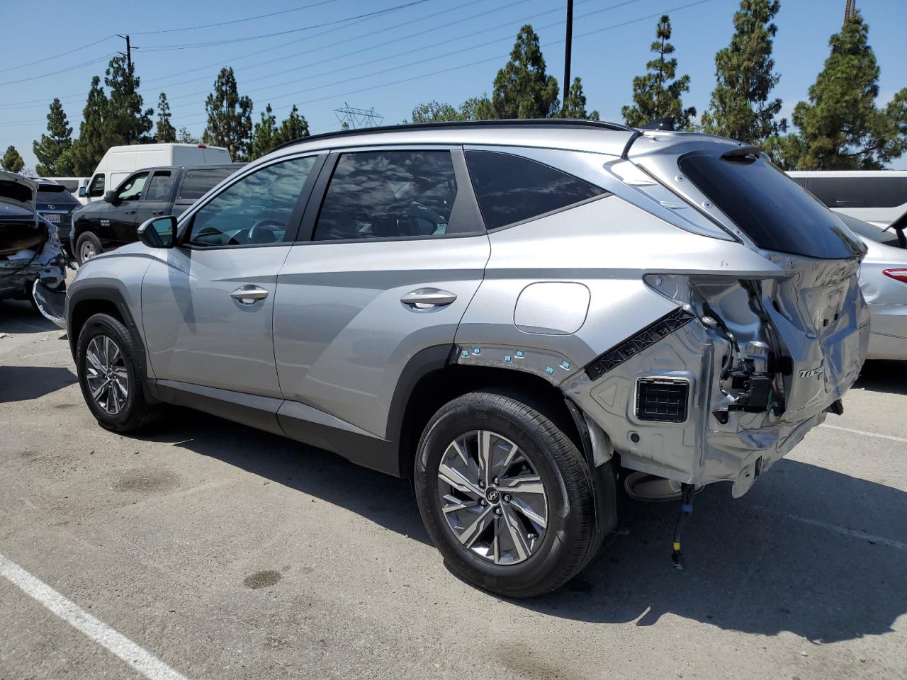 2023 HYUNDAI TUCSON BLUE VIN:KM8JBCA1XPU100368