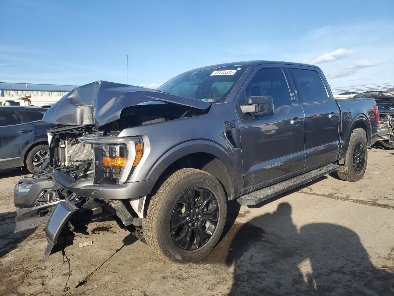 2022 FORD F150 SUPERCREW VIN:1FTEW1EP5NFC20433