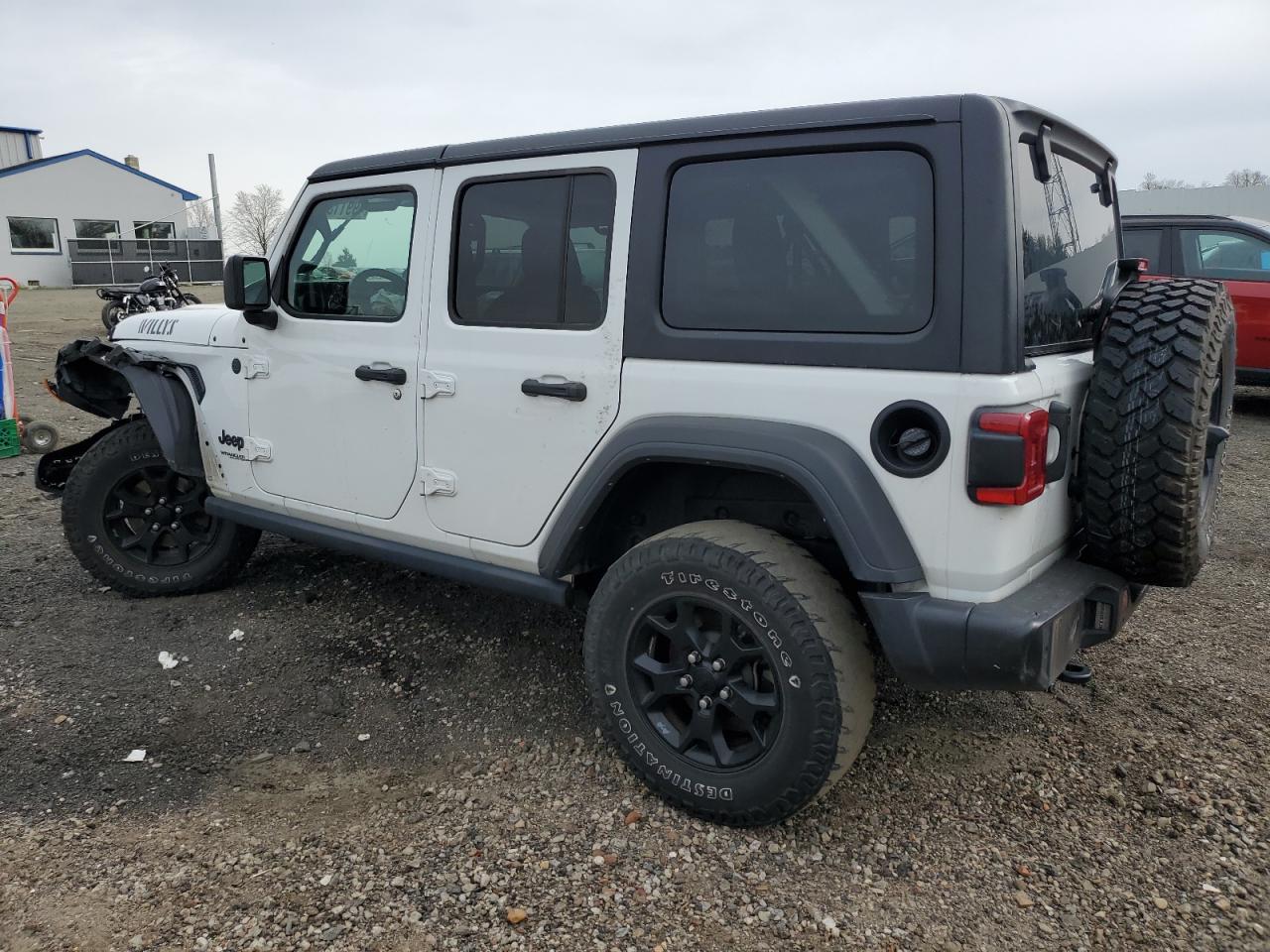 2022 JEEP WRANGLER UNLIMITED SPORT VIN:1C4HJXDN0NW215803