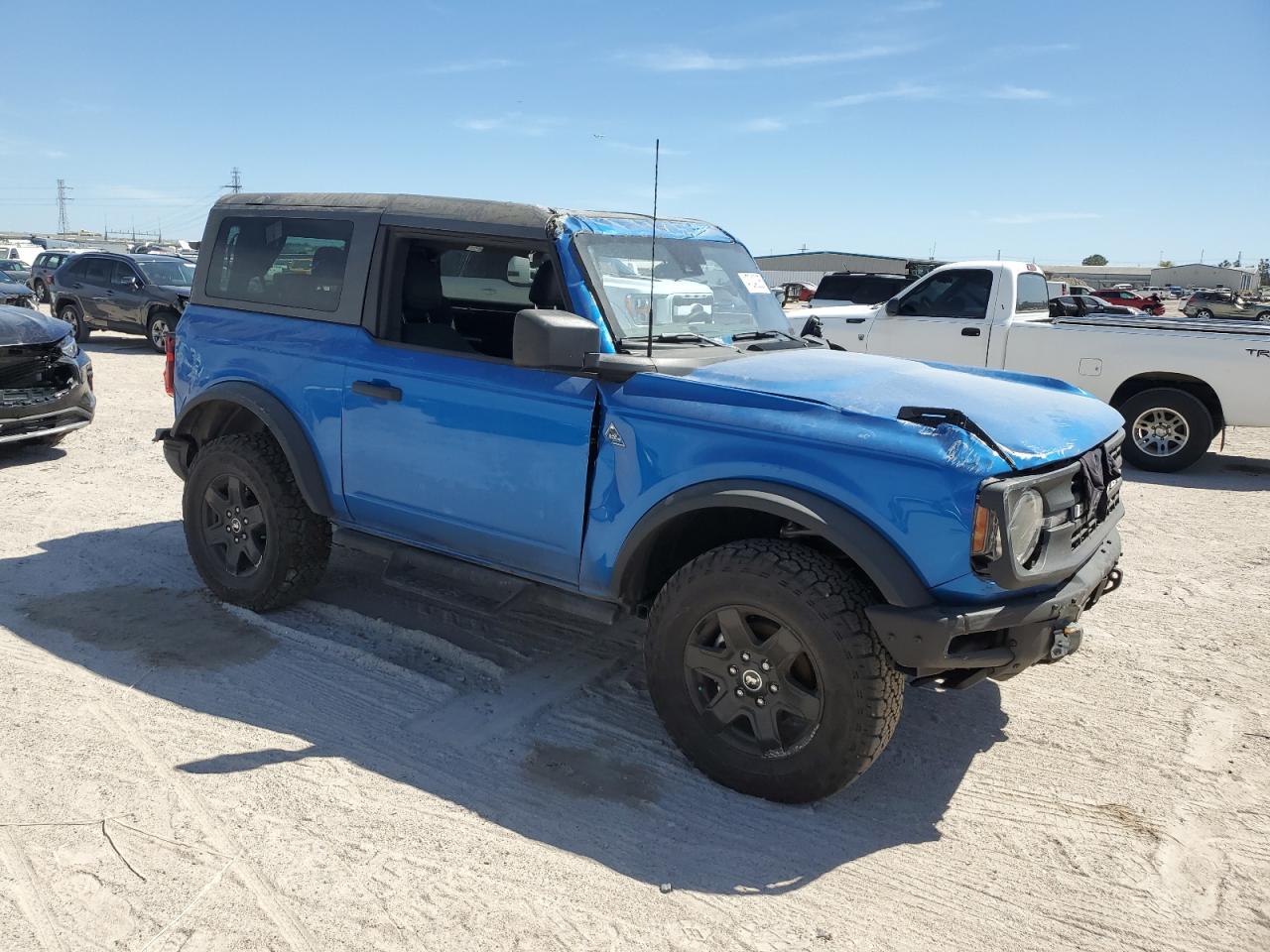 2024 FORD BRONCO BLACK DIAMOND VIN:1FMDE1AH3RLA45289