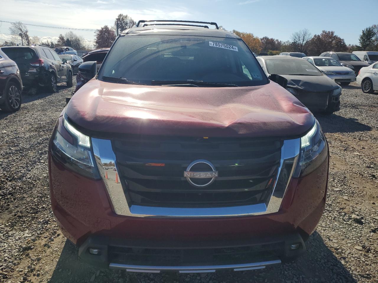 2022 NISSAN PATHFINDER SL VIN:5N1DR3CD0NC237595