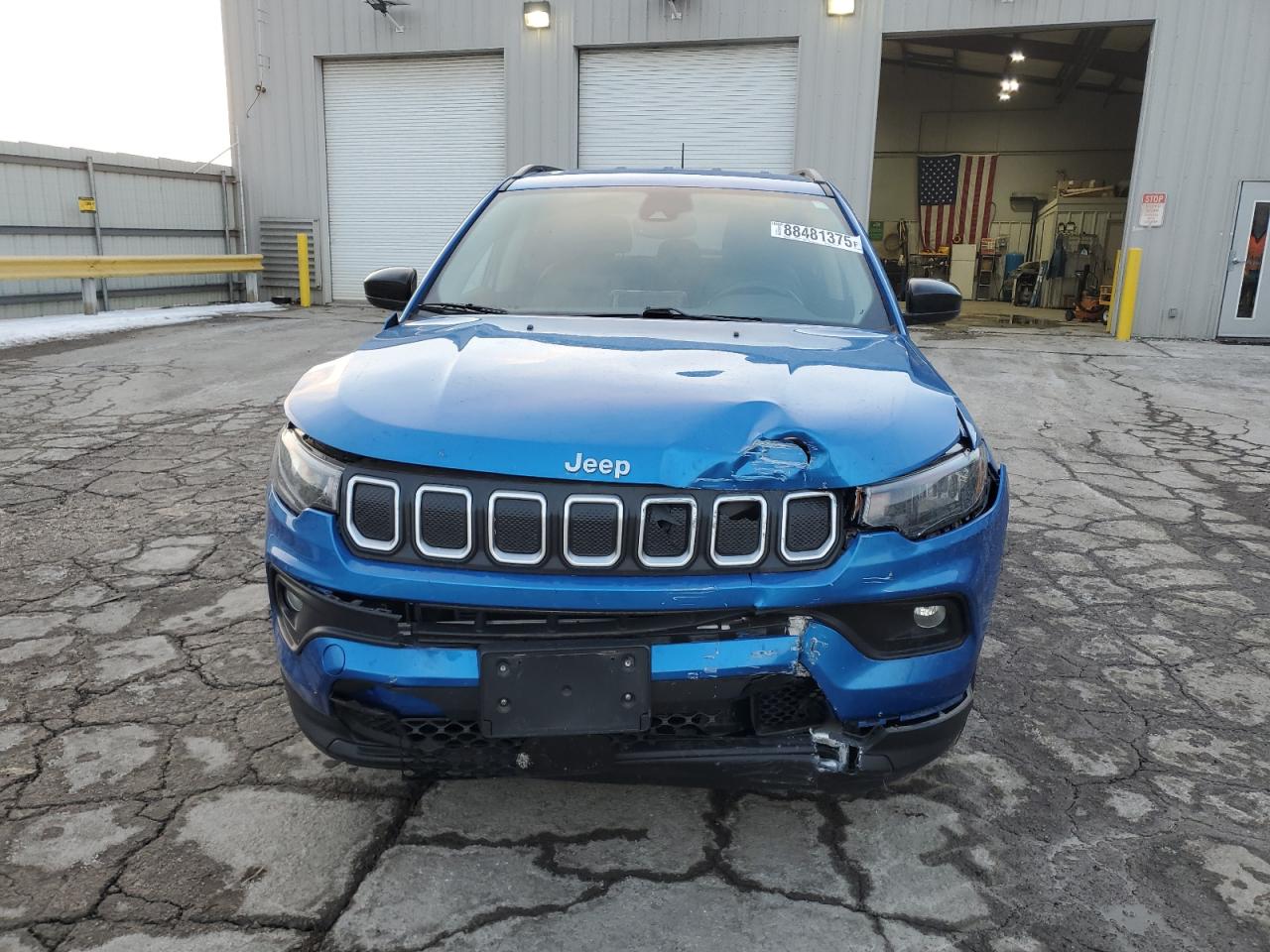 2022 JEEP COMPASS LATITUDE VIN:3C4NJDBB0NT102594