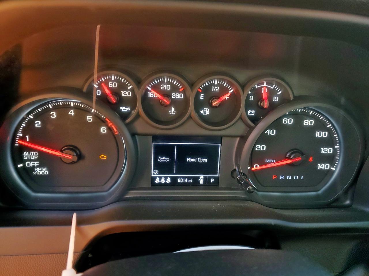 2024 CHEVROLET SILVERADO K1500 CUSTOM VIN:1GCPDBEK0RZ200958