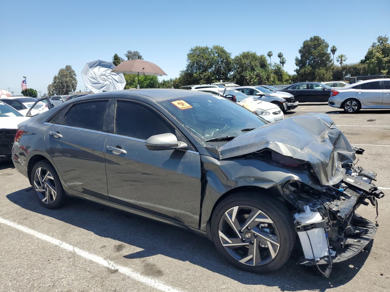 2024 HYUNDAI ELANTRA LIMITED VIN:KMHLN4DJ5RU107345