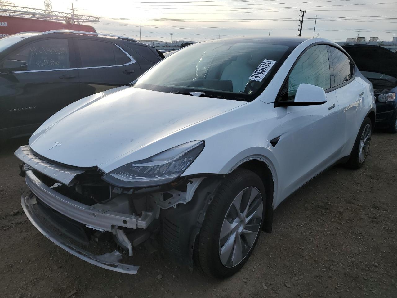 2022 TESLA MODEL Y  VIN:7SAYGAEE5NF390016