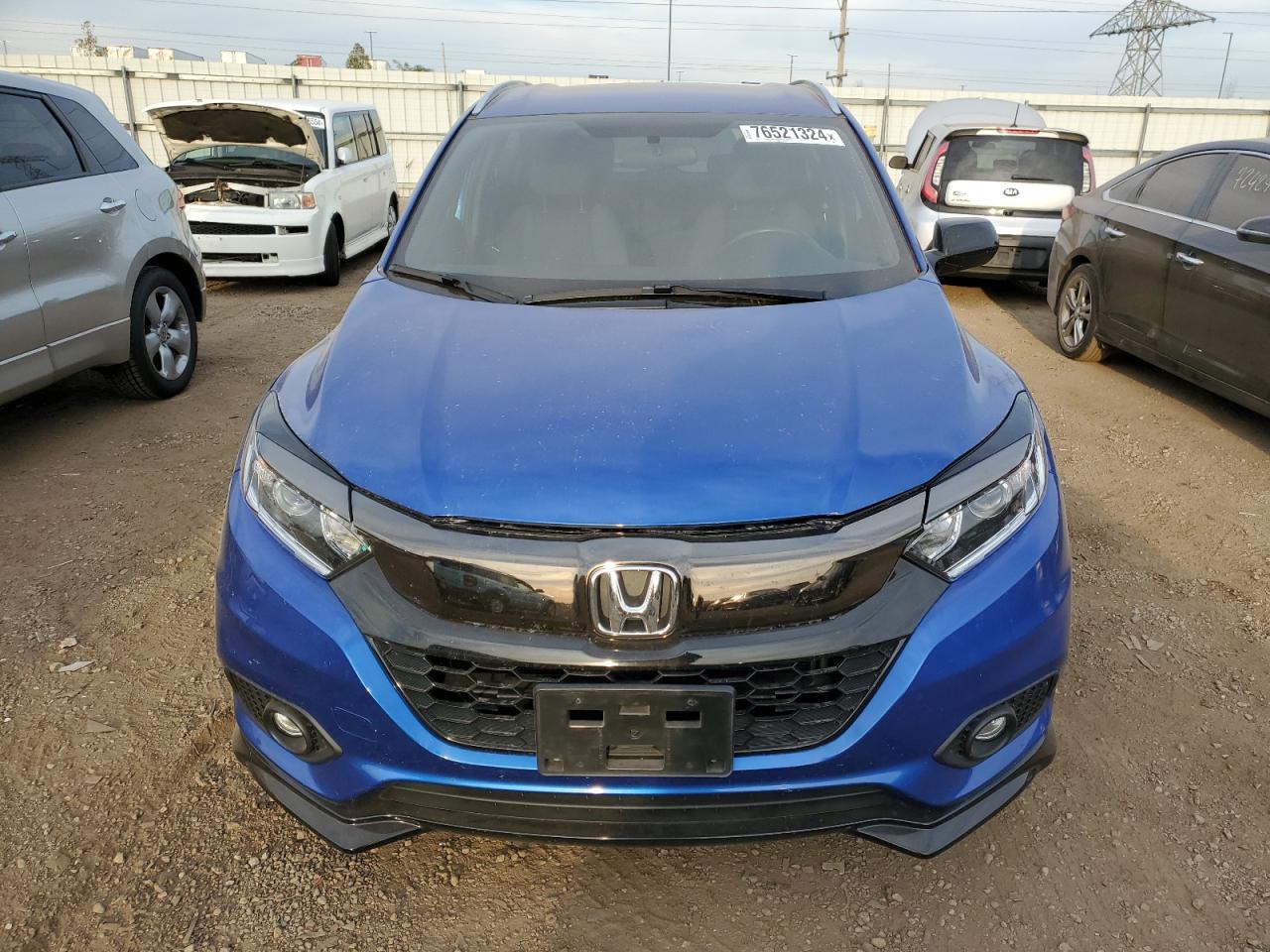 2022 HONDA HR-V SPORT VIN:3CZRU6H19NM753620