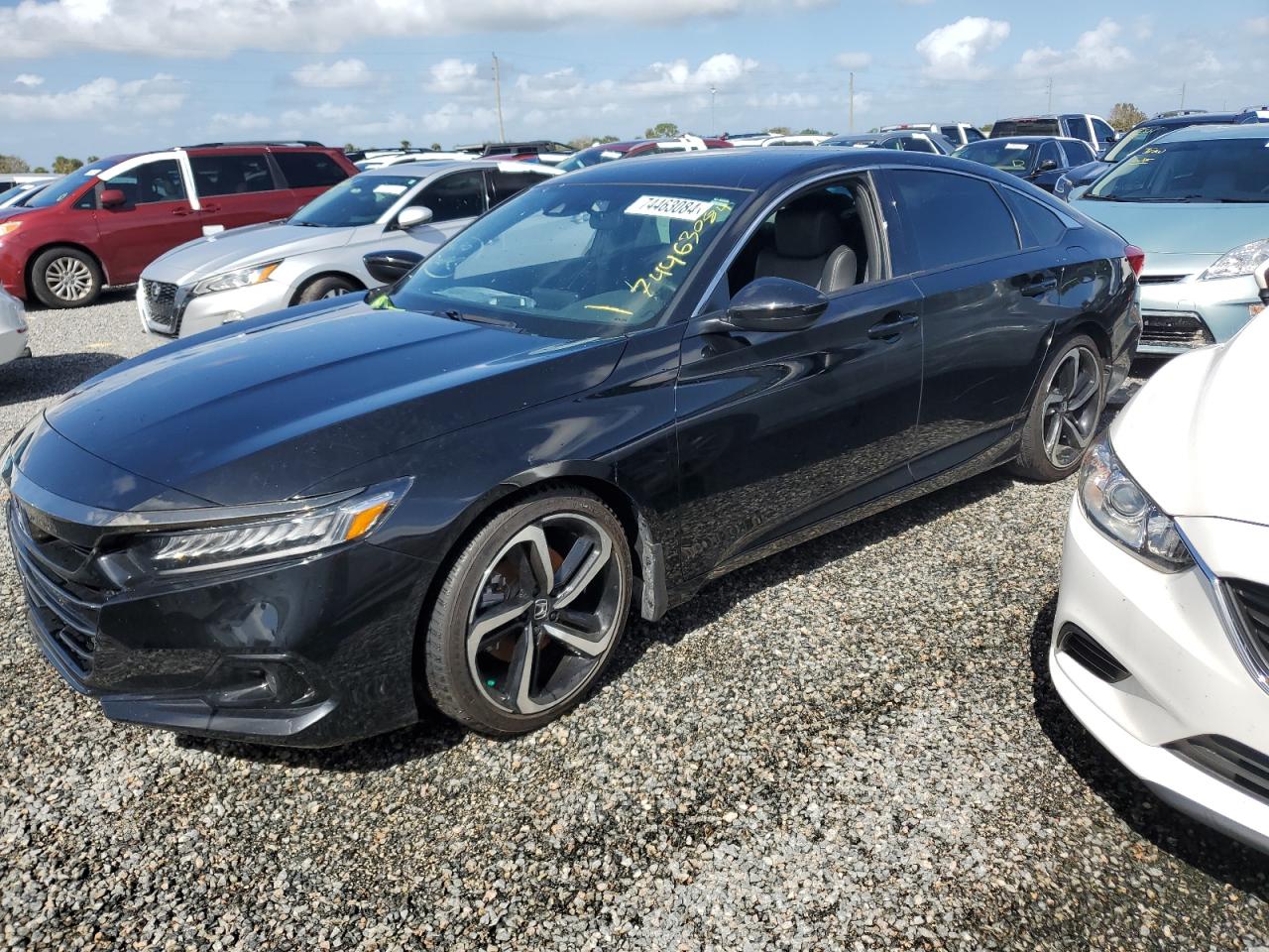 2022 HONDA ACCORD SPORT VIN:1HGCV1F30NA111351
