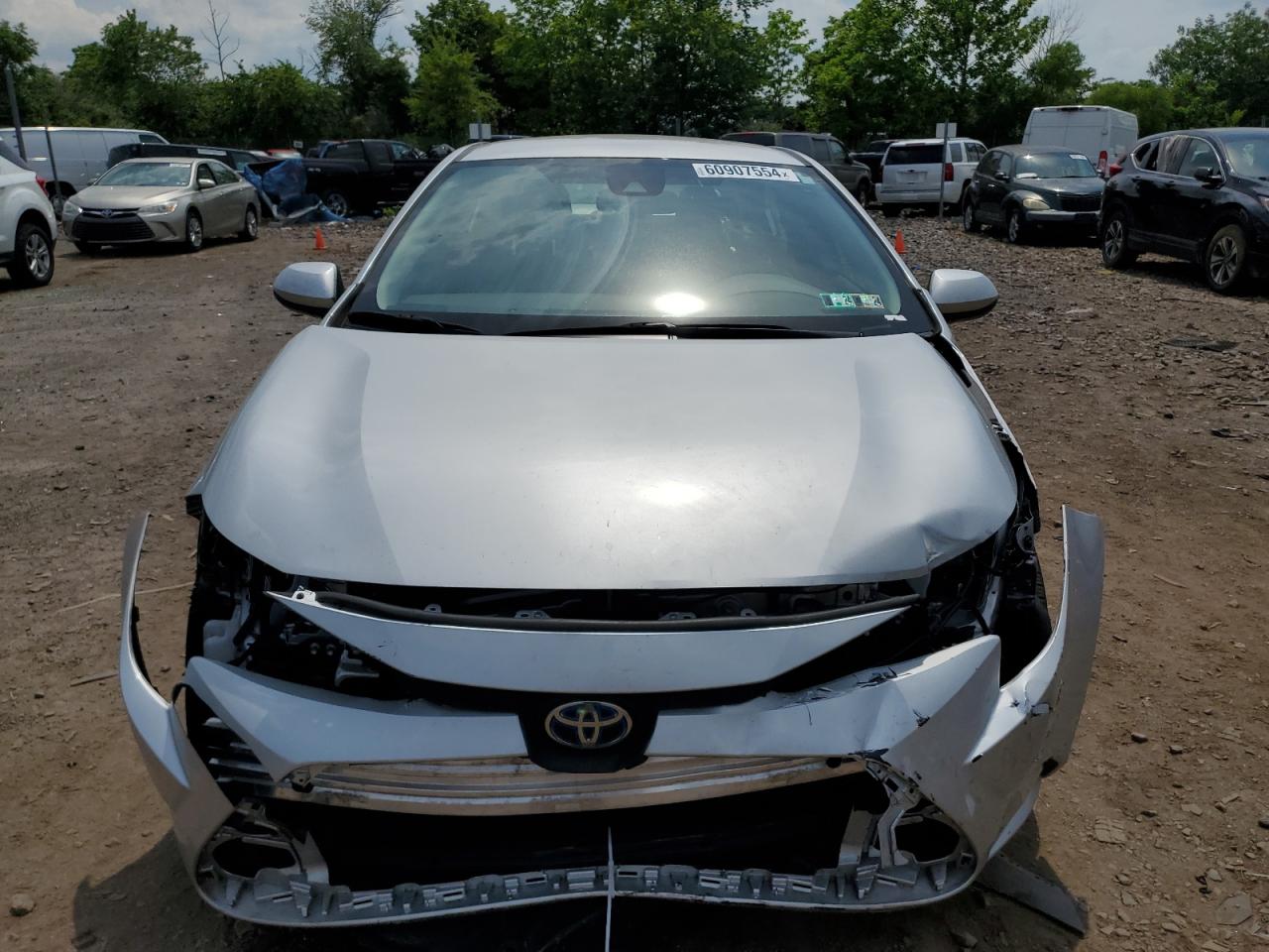 2022 TOYOTA COROLLA LE VIN:JTDEAMDE5N3008696