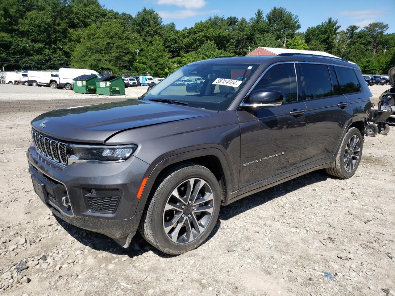 2022 JEEP GRAND CHEROKEE L OVERLAND VIN:1C4RJKDG0N8532218