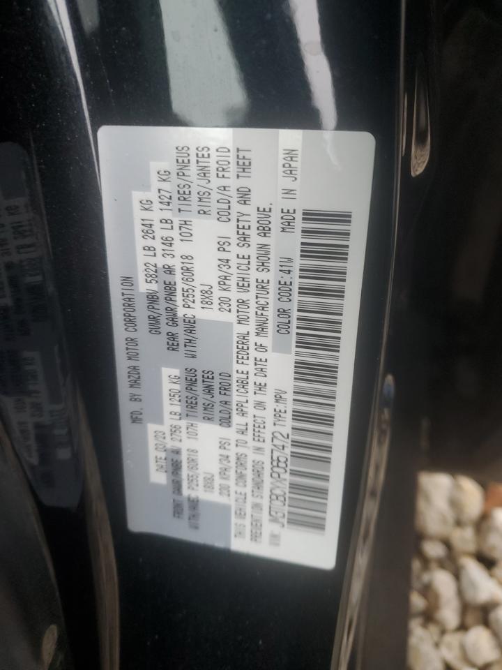 2023 MAZDA CX-9 TOURING VIN:JM3TCBCYXP0657472