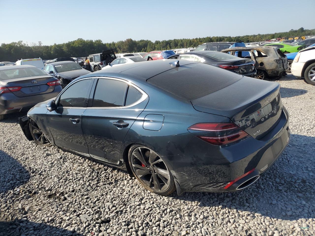 2022 GENESIS G70 BASE VIN:KMTG54TE5NU097499