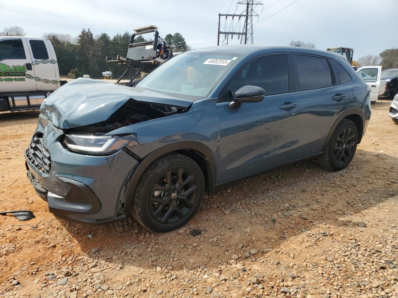 2024 HONDA HR-V SPORT VIN:3CZRZ1H51RM743807