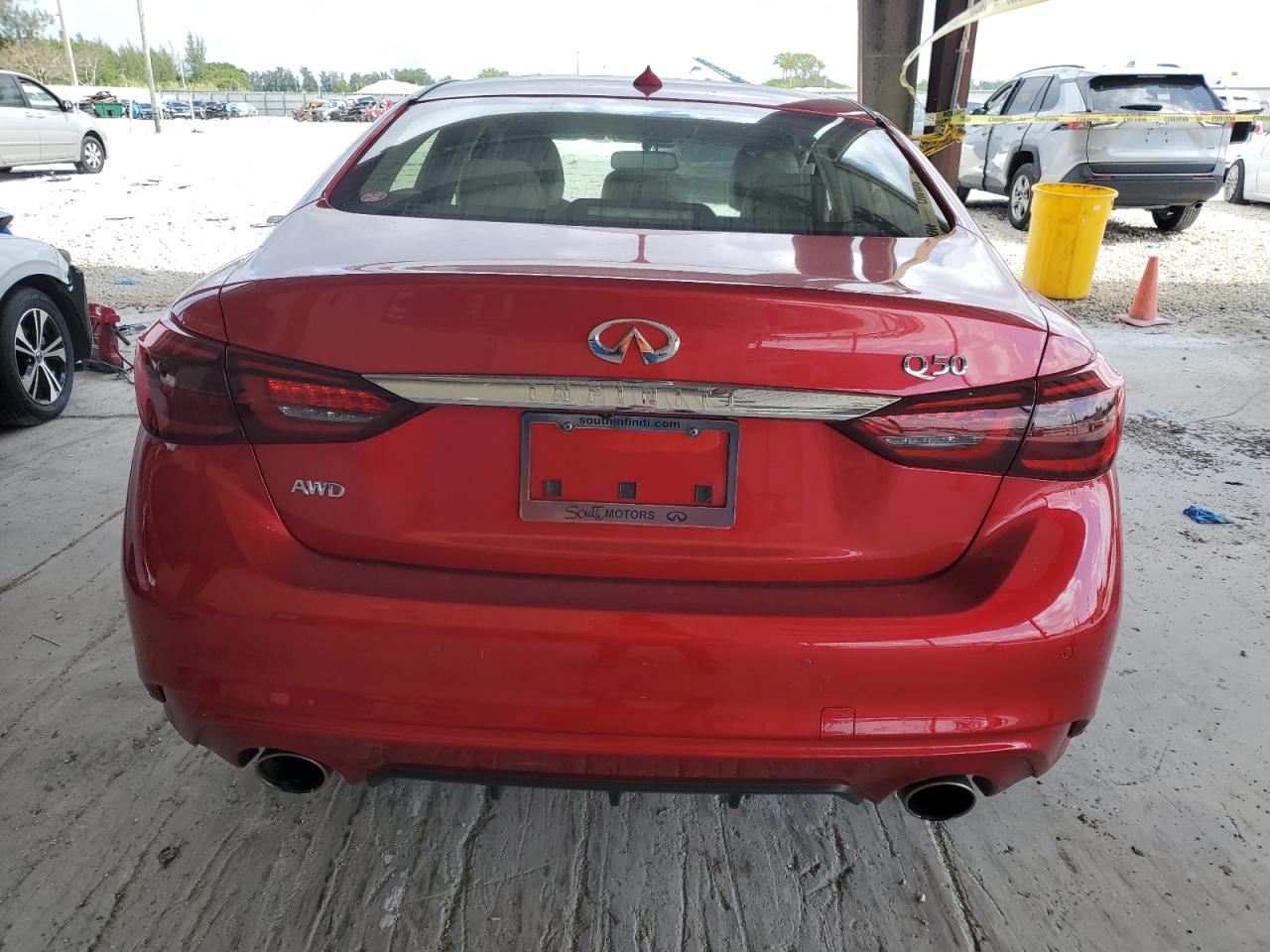 2022 INFINITI Q50 LUXE VIN:JN1EV7BR2NM341625