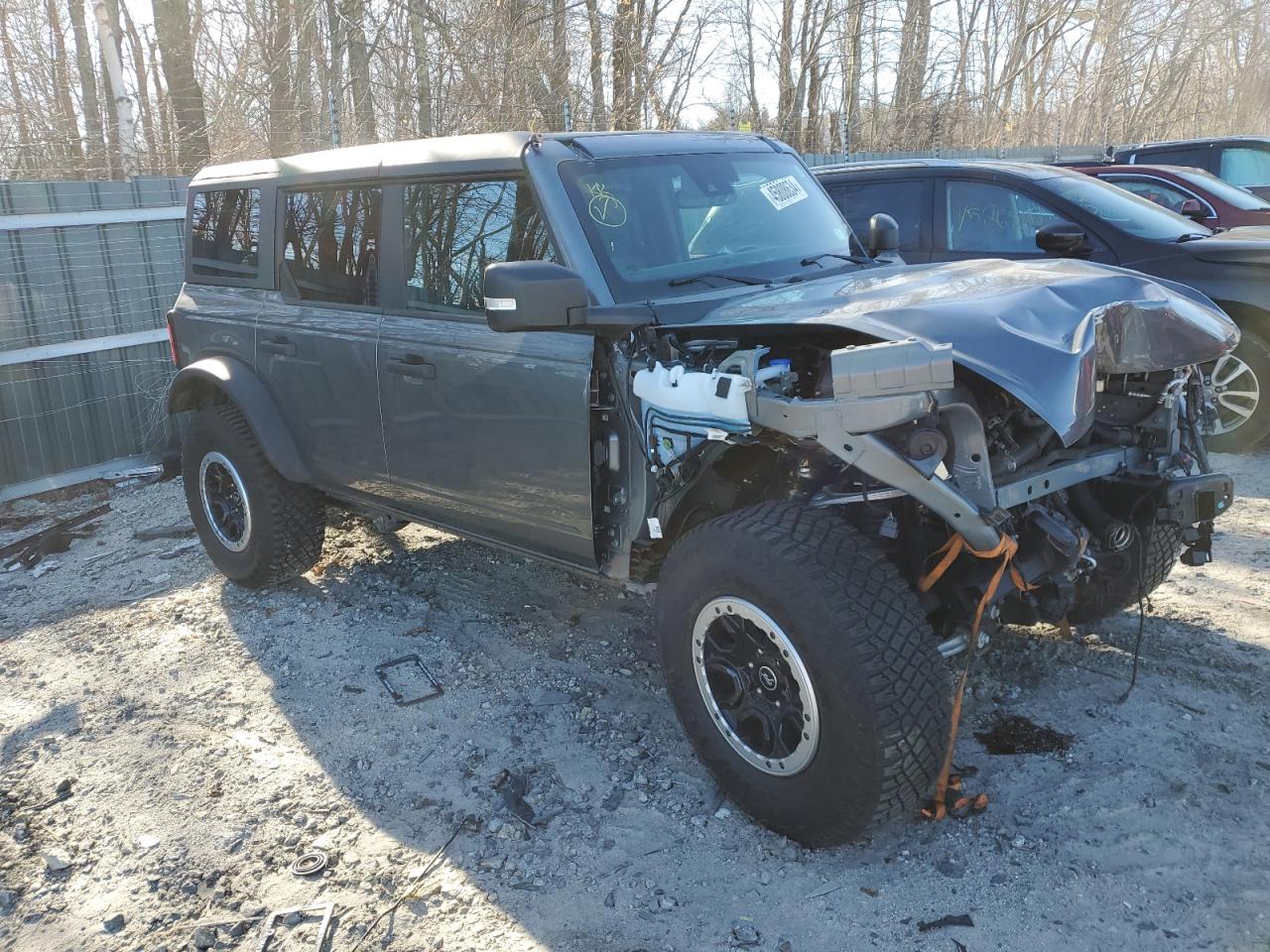 2022 FORD BRONCO BASE VIN:1FMEE5DP8NLB28323