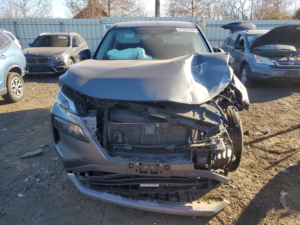 2022 NISSAN ROGUE S VIN:5N1BT3ABXNC707870