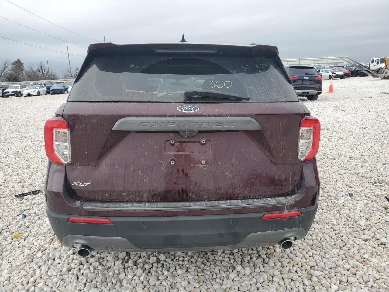 2022 FORD EXPLORER XLT VIN:1FMSK7DH6NGA63920