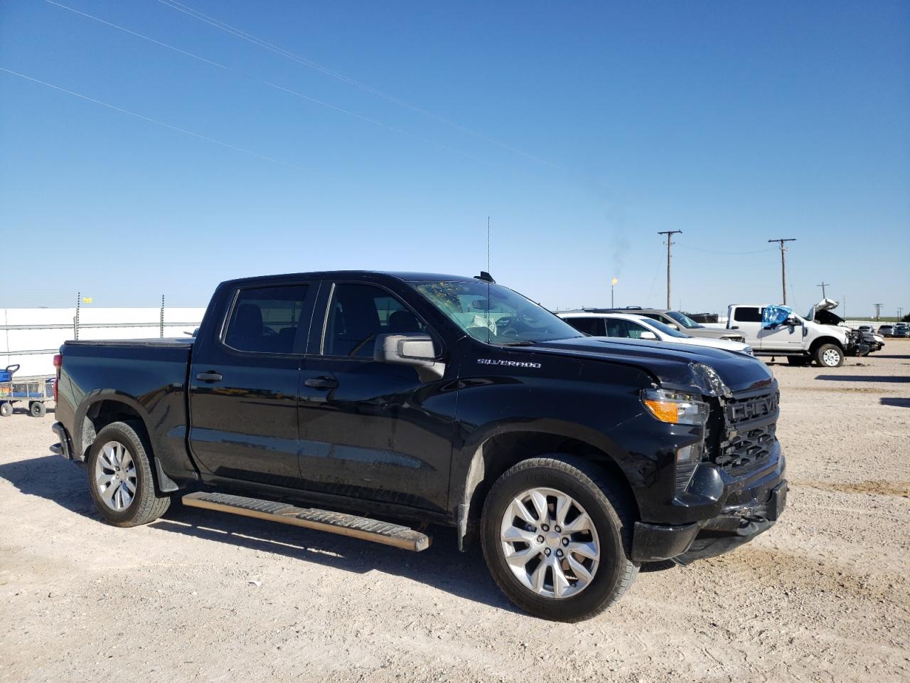 2023 CHEVROLET SILVERADO C1500 CUSTOM VIN:1GCPABEK6PZ182844