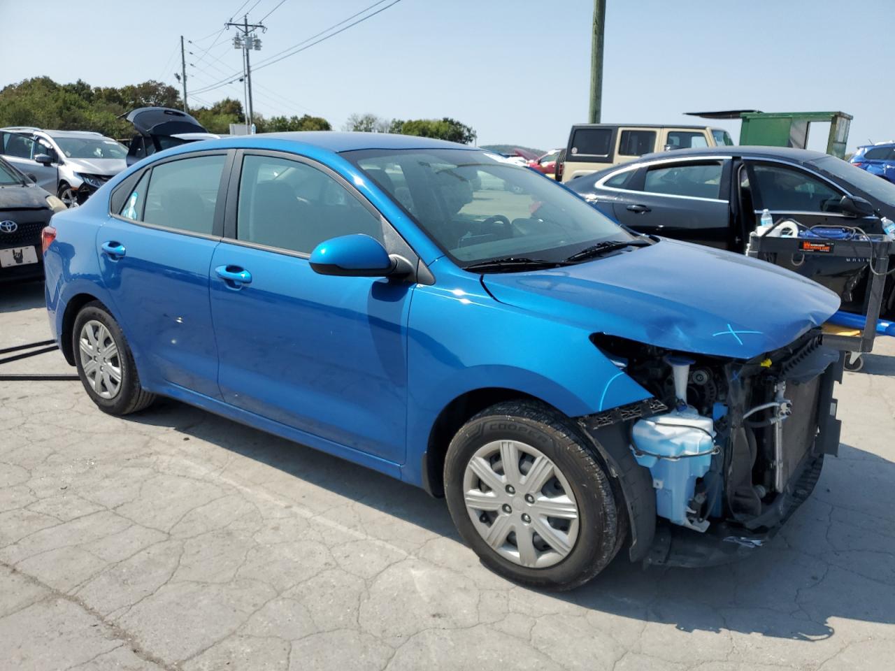 2022 KIA RIO LX VIN:3KPA24AD9NE438439