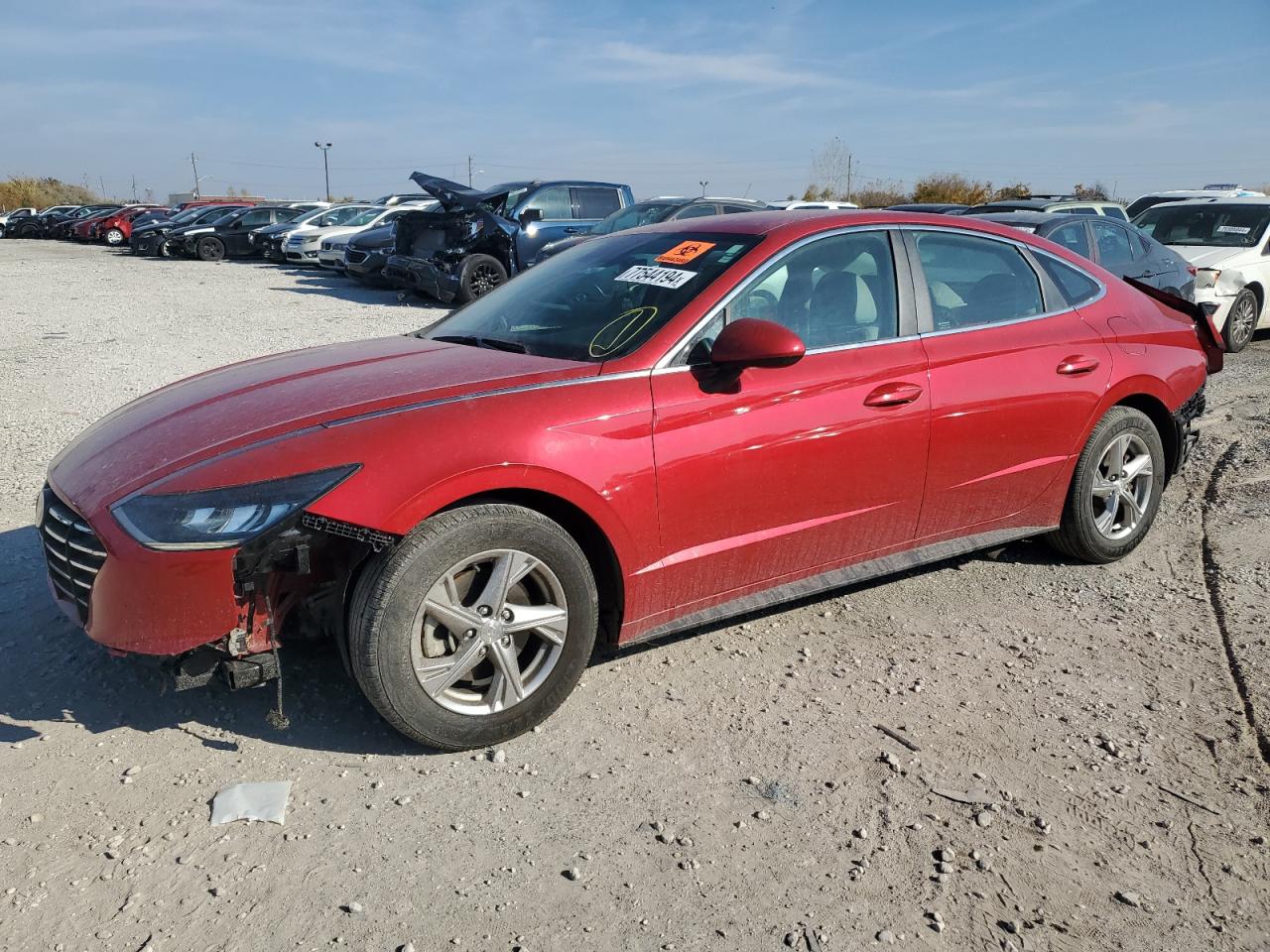 2022 HYUNDAI SONATA SE VIN:5NPEG4JA7NH142789