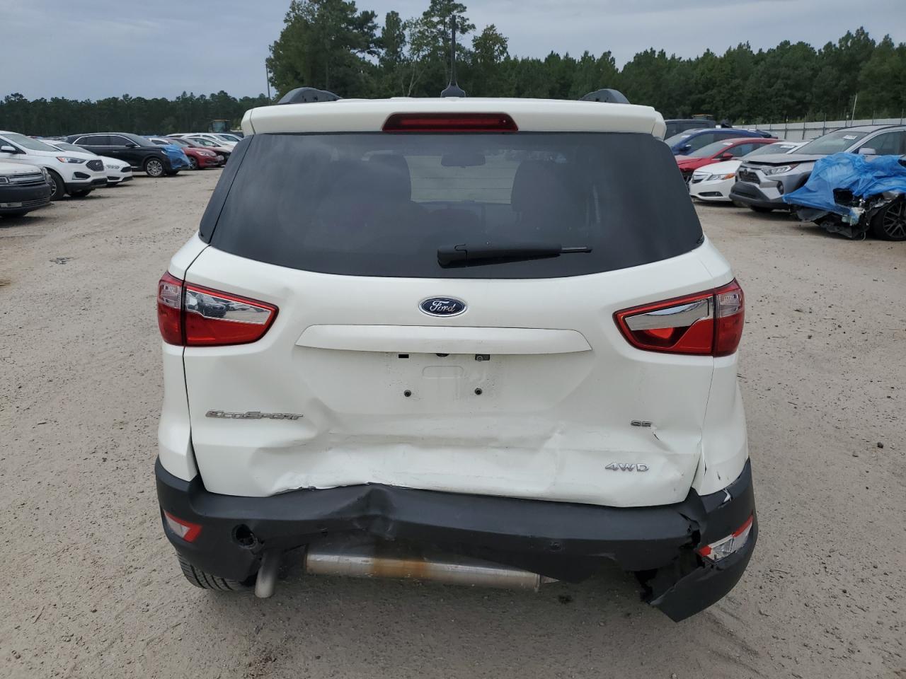 2022 FORD ECOSPORT SE VIN:MAJ6S3GL6NC470292