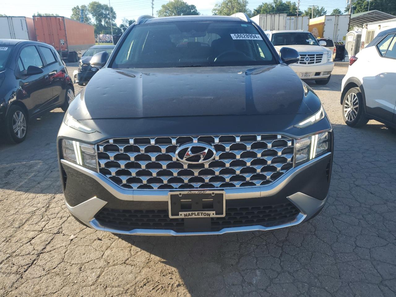 2022 HYUNDAI SANTA FE SEL VIN:5NMS3DAJ2NH430389